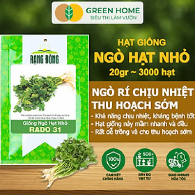 Hạt Giống Gia Vị Greenhome, Nhiều Loại, Trồng Chậu, Dễ Trồng, Chịu Nhiệt, Trồng Quanh Năm, Năng Suất