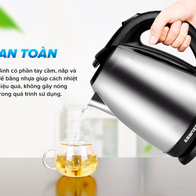 Ấm đun nước siêu tốc Asanzo SK1800-hàng chính hãng
