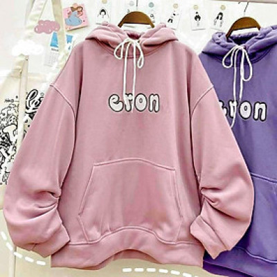Áo khoát nỉ nữ hoodie tay phồng Eron chuẩn shop phối đẹp-A663
