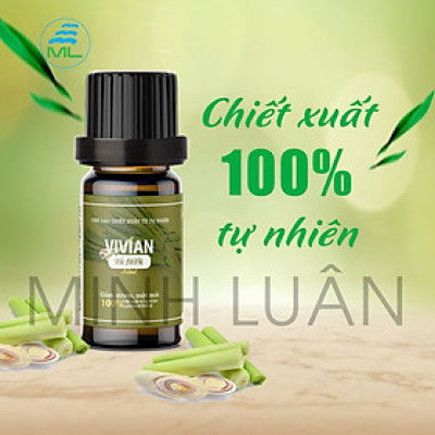 Tinh dầu sả Java thiên nhiên Vivian có kiểm định chất lượng 