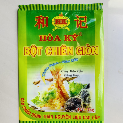 BỘT CHIÊN GIÒN HOÀ KÝ 1kg x 14gói