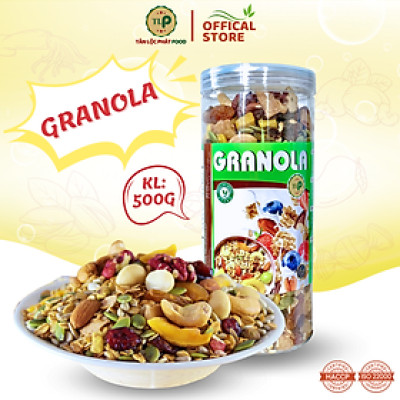 GRANOLA SIÊU HẠT TÂN LỘC PHÁT THƠM NGON BỔ DƯỠNG