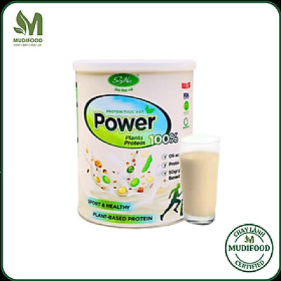 Thực Phẩm Bổ Sung Protein - Power Soyna - Dinh Dưỡng Cho Người Tập Gym, Thể Thao, Ăn Chay, Ăn Kiêng,Hàm Lượng Đạm Thực Vật Cao