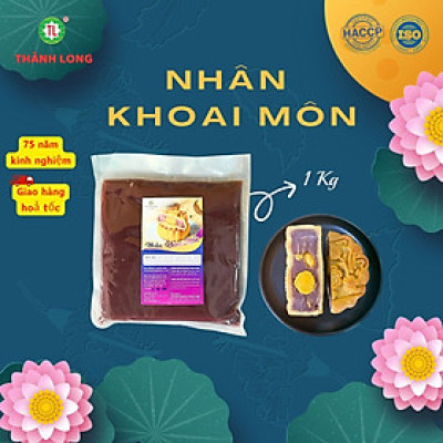 NGUYÊN LIỆU LÀM BÁNH TRUNG THU - NHÂN KHOAI MÔN 1KG - THÀNH LONG - VIỆT NAM