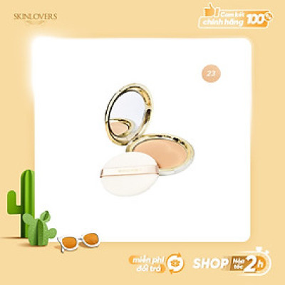 Phấn Trang Điểm Ngọc Trai Eveline Skinlovers Blooming Powder Pact (22g) 
