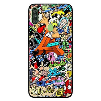Ốp lưng dành cho Samsung Galaxy A11 mẫu Nhân Vật Đủ Sắc