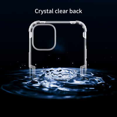 Ốp lưng silicon dẻo trong suốt cho iPhone 13 (6.1 inch) hiệu Nillkin mỏng 0.6mm - hàng nhập khẩu