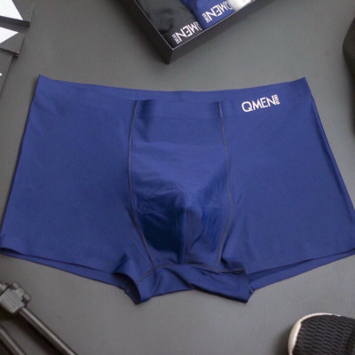 Hộp 5 quần boxer, sịp đùi nam không đường may chất liệu thun lạnh mịn mát