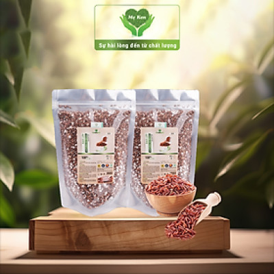 Gạo Lứt Huyết Rồng Dân Tộc Rang Nguyên Chất MẸ KEN 1Ký - TRÀ GẠO LỨT, GẠO LỨT RANG MẸ KEN