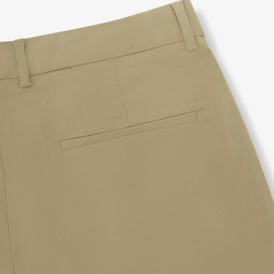 Quần Kaki Nam ROUTINE Cotton Trơn Form Slim Crop - 10S23PCA101C | LASTORE MENSWEAR