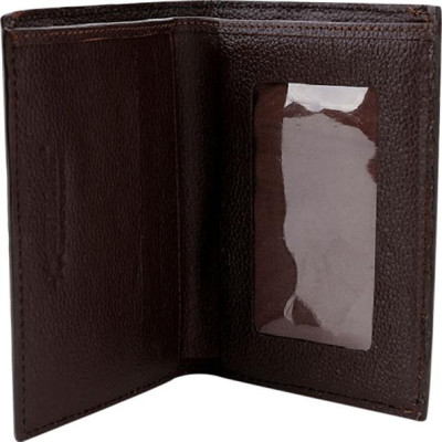 Ví Nam Da Cá Sấu Kiểu Đứng Huy Hoàng HT2248 (12.5 x 10 cm) - Nâu Đất