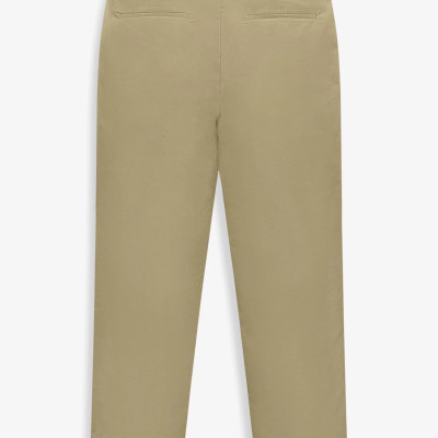 Quần Kaki Nam ROUTINE Cotton Trơn Form Slim Crop - 10S23PCA101C | LASTORE MENSWEAR