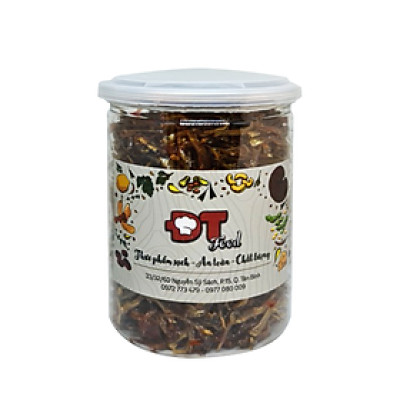 Cá Cơm Sấy Giòn Rim Mắm Ớt DTFood cực Ngon