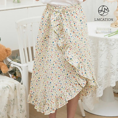 Chân váy bèo hoa nhí LMcation Camila - hoa nhí vàng