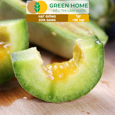 Hạt Giống Dưa Gang GreenHome, Gói 1gr~50 hạt, Dễ Trồng Quanh Năm, Nảy Mầm Cao, Thu Hoạch Nhanh, T04