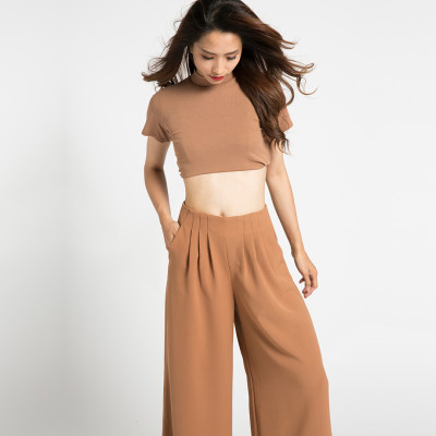 Quần Ống Rộng Palazzo Hity PAN030 (Cát Sahara)