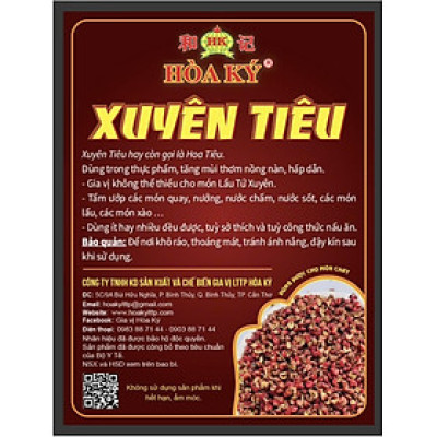 Xuyên tiêu bột 400gr Hoà Ký nguyên chất