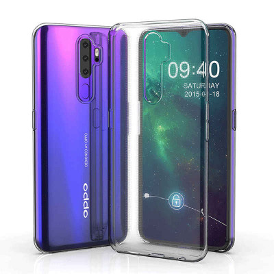 Ốp lưng dẻo silicon cho Oppo A9 2020 hiệu HOTCASE Ultra Thin (siêu mỏng 0.6mm, chống trầy, chống bụi) - Hàng nhập khẩu