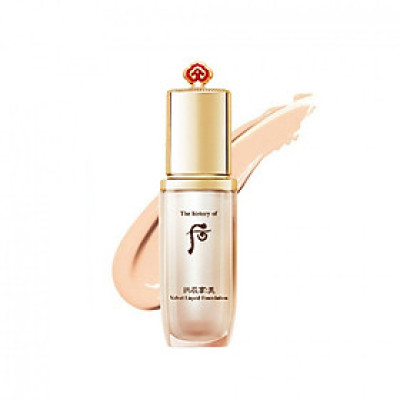 Kem nền nhung lì bền màu Whoo Gongjinhyang Mi Velvet Liquid Foundation 40ml