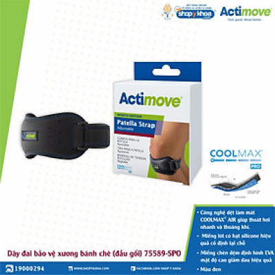 Dây đai bảo vệ xương bánh chè (đầu gối) 75589-SPO Actimove Patella Strap