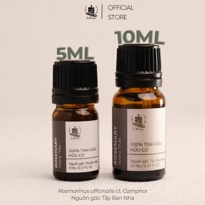 Tinh Dầu Hương Thảo - 100% Nguyên Chất Hữu Cơ - Le Rustique - Tinh Dầu Bản Địa Tây Ban Nha