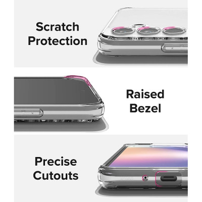 Ốp lưng silicon dẻo cho Samsung Galaxy A54 5G hiệu Ultra Thin trong suốt mỏng 0.6mm độ trong tuyệt đối chống trầy xước - Hàng nhập khẩu