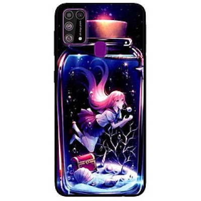 Ốp lưng dành cho Samsung Galaxy M31 mẫu Cô Gái Trong Lọ