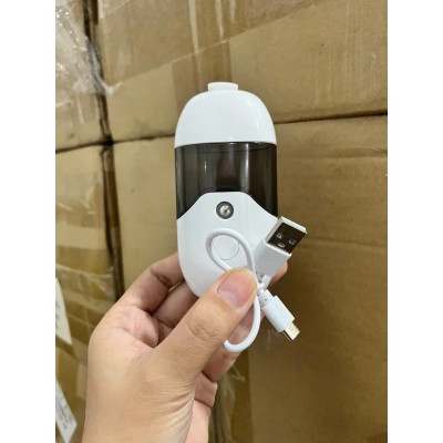 MÁy phun sương nano mini cầm tay dễ thương ( giao mẫu ngẫu nhiên) Chăm Sóc Và Làm Mát Da Mặt (BẬT: BẤM NÚT 2 LẦN)