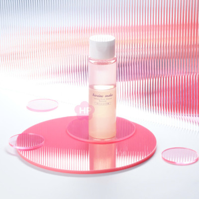 Bông Tẩy Trang Và Nước Tẩy Trang Nhanh Dành Cho Vùng Mắt Kissme Heroine Make (120 mL)