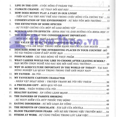 Những Bài Luận Tiếng Anh Dành Cho Học Sinh Lớp 10, 11, 12 - HA