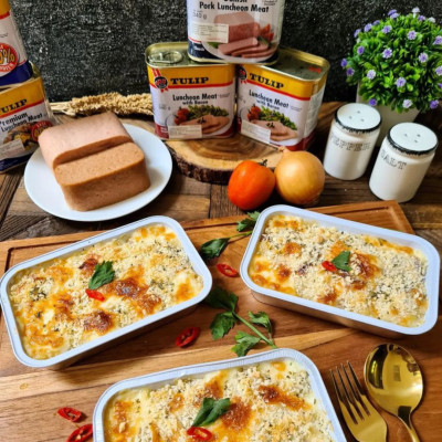 Thịt Heo Hộp Tulip 340g - Nhập Khẩu Đan Mạch | Tulip Pork Luncheon Meat 340g