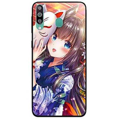 Ốp lưng dành cho Samsung M30 mẫu Cô Gái Neko