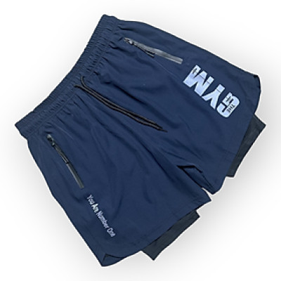 Quần 2 lớp tập gym nam thể thao DOGYMSHOP chất vải si giãn nhanh khô thoáng khí QG2L4