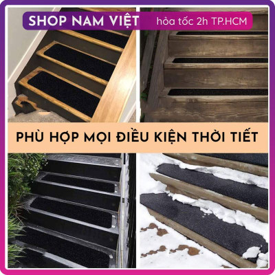 Miếng Dán Chống Trượt Cầu Thang PVC Cỡ Lớn, Chống Nước