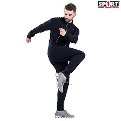 Bộ Nỉ Nam AM MTS003 Kiểu Dáng SlimFit Trẻ Trung Năng Động, Không Nhăn, Không Bám Bụi Chất Liệu Dày Dặn Sport1