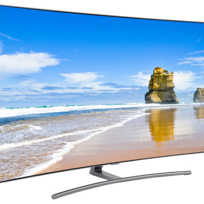 Smart Tivi Cong QLED Samsung 4K 55 inch QA55Q8CNA - Hàng chính hãng( Chỉ giao HCM)