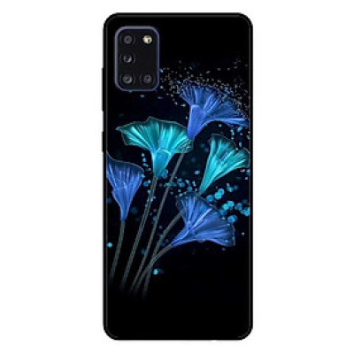 Ốp lưng dành cho Samsung A31 mẫu Hoa Đêm Xanh