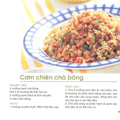 Những Món Cơm Đặc Sắc (Tái Bản)