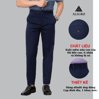 Quần kaki nam Aligro ALGK065