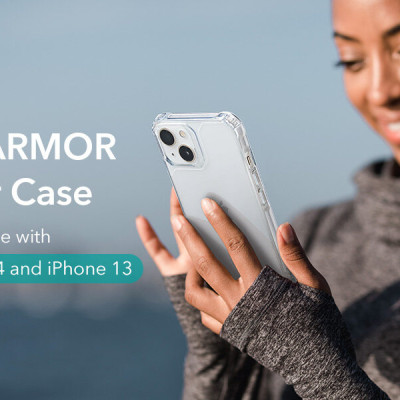 Ốp Lưng ESR Air Armor Clear chống sốc chuẩn quân đội dành cho iPhone 14 / 14 Plus/ 14 Pro / 14 Pro Max - Hàng Chính Hãng