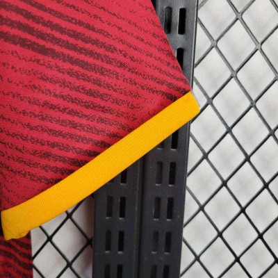 Áo Bóng Đá AS Roma 2024/2025 - Sân Nhà bản cao cấp vải Cotton Polyester