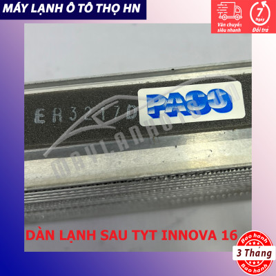 Dàn (giàn) lạnh Toyota Innova - Fortuner 2016 2017 2018 (sau) Hàng Thái Lan/Hàn Quốc 16 17 18