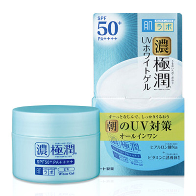 Kem dưỡng ẩm chống nắng ban ngày dạng gel Hada Labo Koi-Gokujyun UV White Gel SPF50+ PA++++ 90g