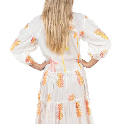 Đầm Midi Màu Neon Cotton Isla Bonita