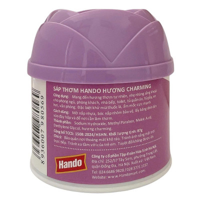 Sáp thơm 87gr Hando 6 mùi huơng (new)