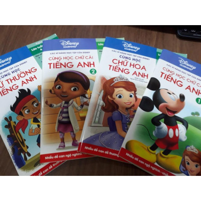 Sách - Disney Learning - Cùng Học Chữ Hoa Tiếng Anh - Tân Việt Books