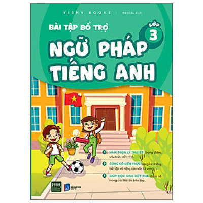 Sách - Bài tập bổ trợ ngữ pháp tiếng anh lớp 3 - VISHV Books