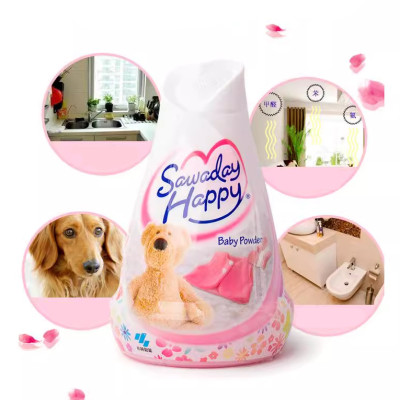 Sáp thơm phòng, nhà vệ sinh tủ quần áo Kobayashi Sawaday Happy Nhật Bản 120g
