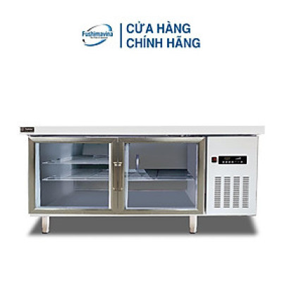 [CỬA HÀNG CHÍNH HÃNG] Tủ Bàn Mát Cánh Kính 1m8 Lạnh Trực Tiếp