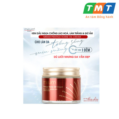 [HÀNG CHÍNH HÃNG] Kem Dầu Ngựa Mirum mỹ phẩm Hàn Quốc chống lão hóa, dưỡng trắng, cấp ẩm